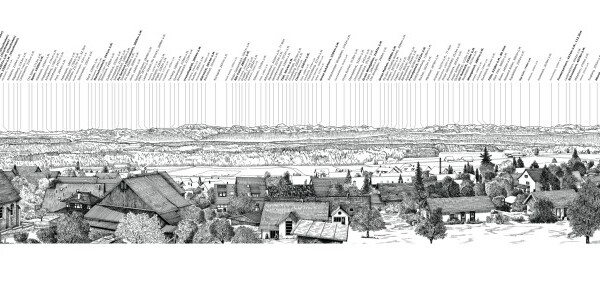 Panoramatafel Brütten