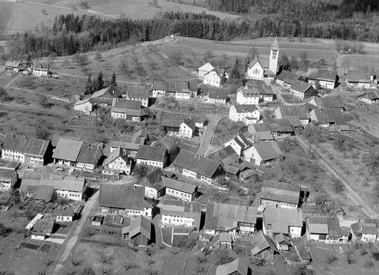 Flugaufnahme Swissair vom 07.03.1957