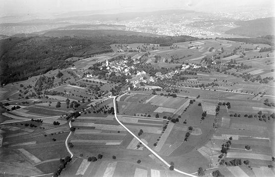 Flugaufnahme Swissair