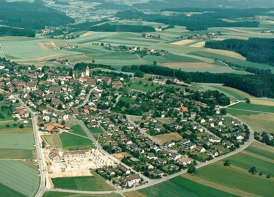 Flugaufnahme Swissair vom 18.05.1989