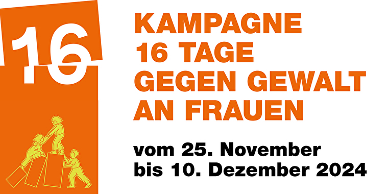 Kampagne 16 Tage gegen Gewalt an Frauen