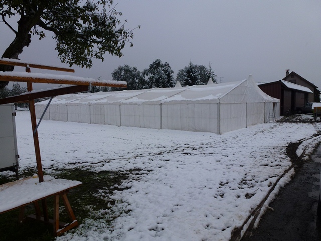 wurde infolge Schneefall abgesagt