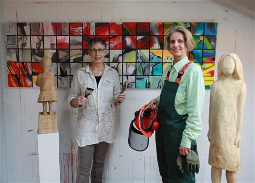 Monika Dolder und Ursula Grossfeld