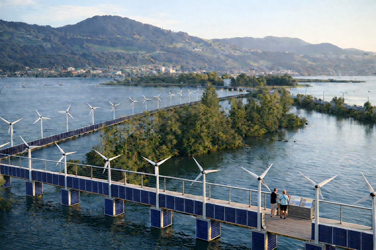 Stadt Rapperswil-Jona - Holzsteg wird zum Kraftwerk: Stadt und OST ...