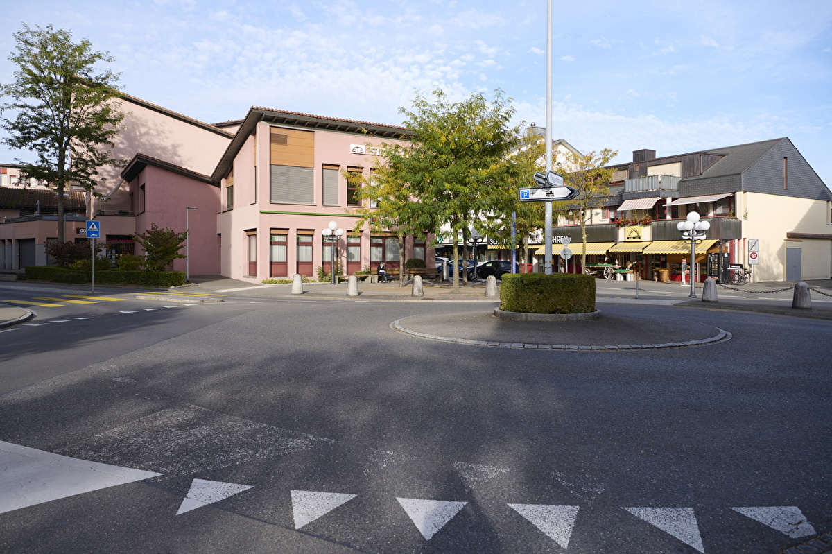 Stadt Rapperswil-Jona - Nächtliche Bauarbeiten im Zentrum von Jona