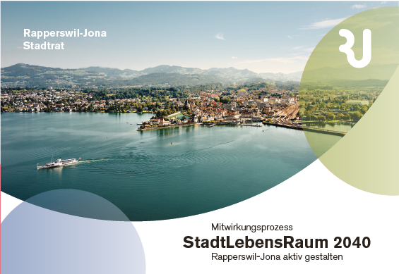 Bild der Stadt Rapperswil-Jona vom See aus.