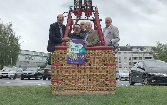 Stadtfest Ballonfahrt