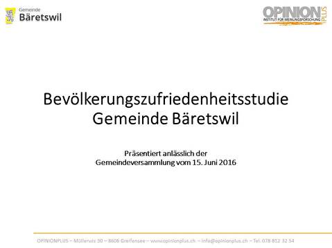 Bevölkerumgsumfrage