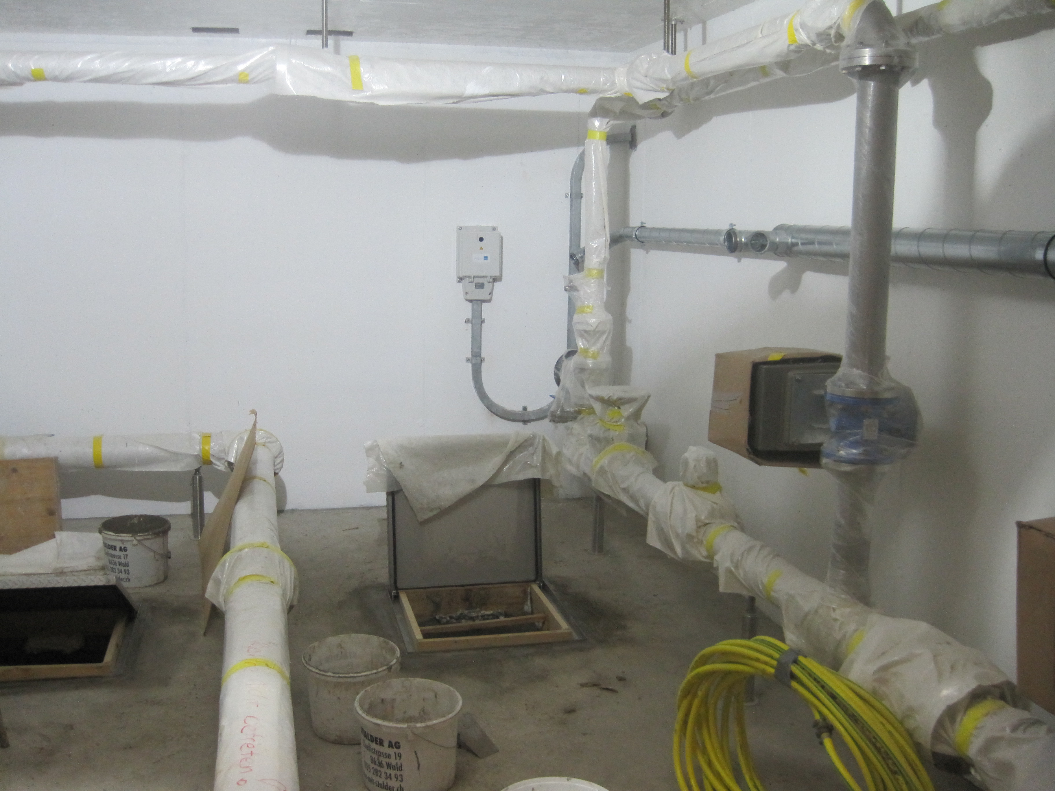 Installation Trinkwasserrohre