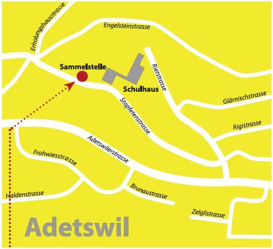 Adetswil - Lage