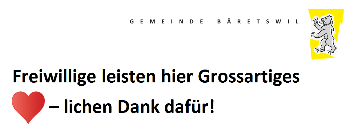 Freiwillige leisten hier Grossartiges