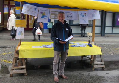 Stefan Costa, Geschäftsführer der Region Oberaargau, stellt die Organisation und den Ablauf der Erarbeitung eines Angebotskonzeptes vor.