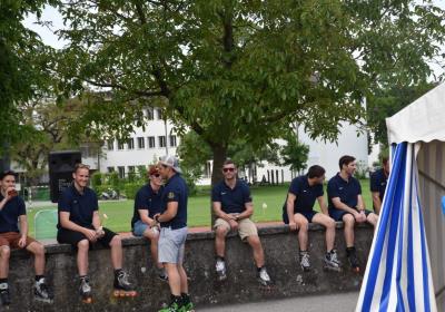 Auch die SCL-Cracks aus dem 1.Team liessen sich den "City-Skate" nicht nehmen.
