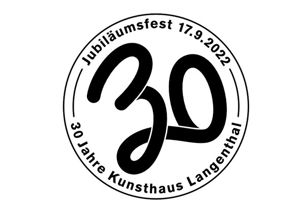 Logo 30 Jahre Kunsthaus Langenthal