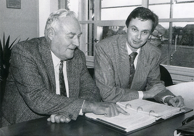 Walter Meyer und Hans-Jürg Käser