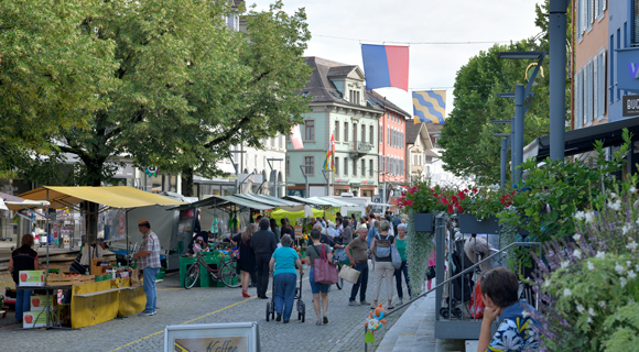 Stadtzentrum von Langenthal