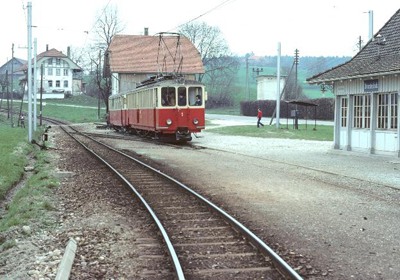 Bild von der Schmalspurbahn in Untersteckholz