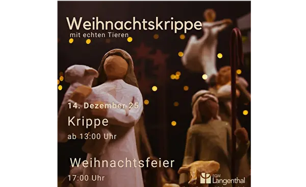Weihnachtskrippe 2025