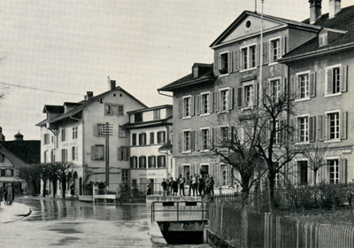 Altes Schulhaus Geissberg, Kaserne im 2. Weltkrieg