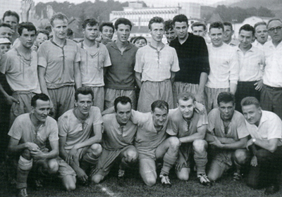 Die Mannschaft, die 1959 aufgestiegen ist