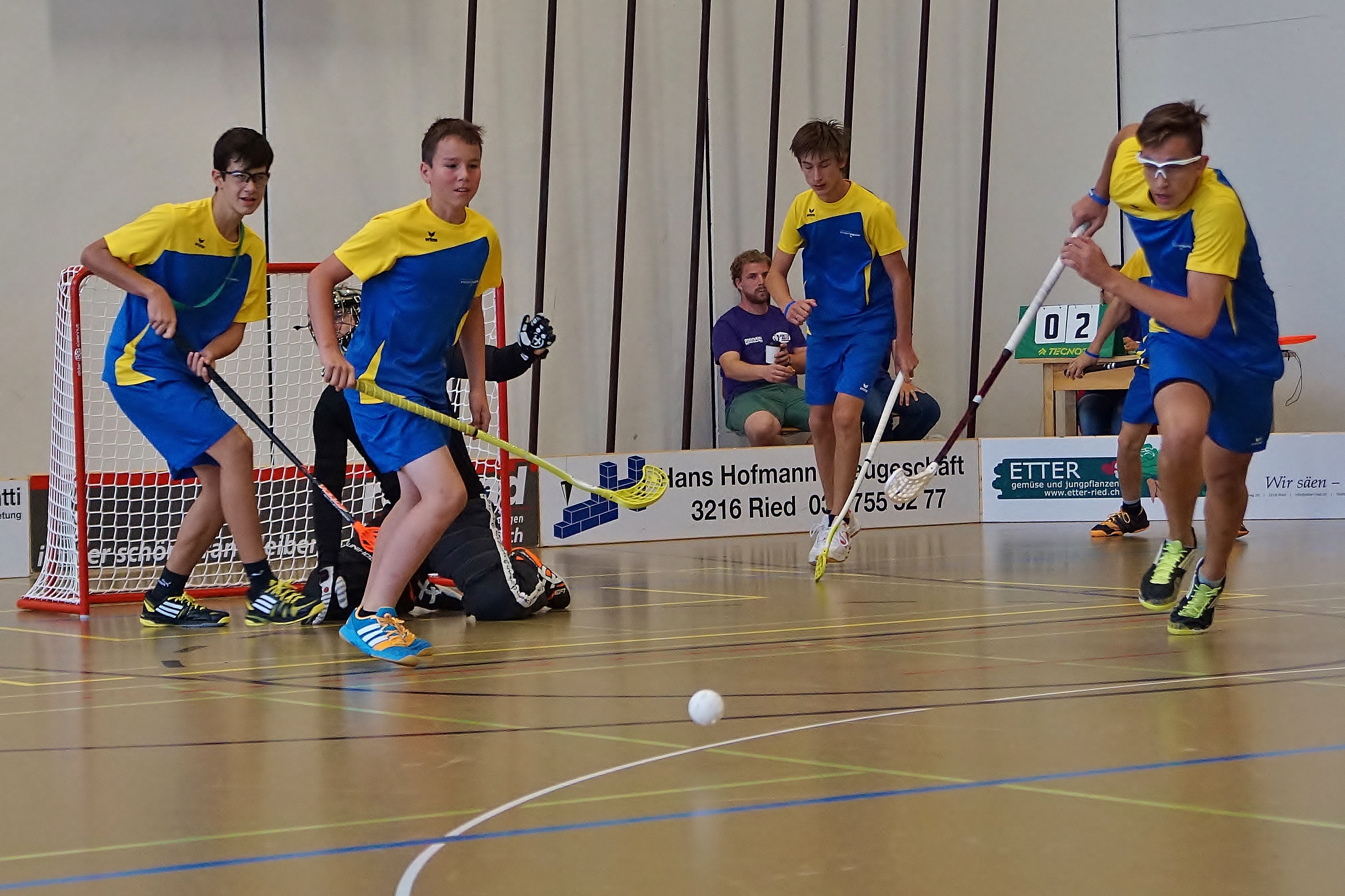 Schulsport Unihockey