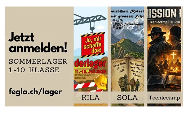 Sommerlager 1. - 10. Klasse