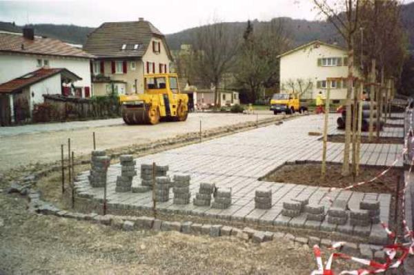 Für den Kiesplatz muss bald ein neuer Name gesucht werden. 
