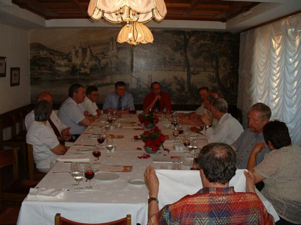 Beim gemeinsamen Abendessen im Restaurant Kreuzstrasse konnten auch die nachbarschaftlichen Beziehungen gestärkt werden