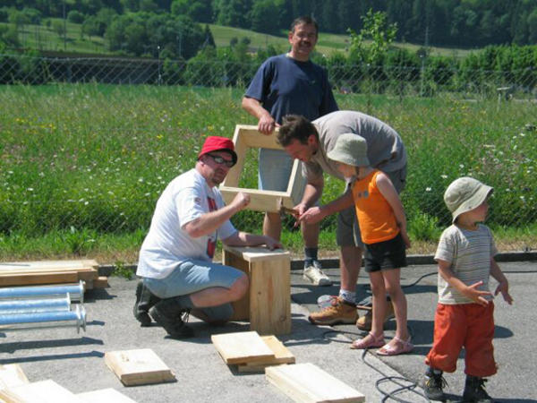 Der Arbeitseinsatz vom 28. Mai 2005.
