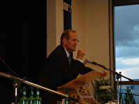 Der Bundespräsident Joseph Deiss besucht unser Dorf.