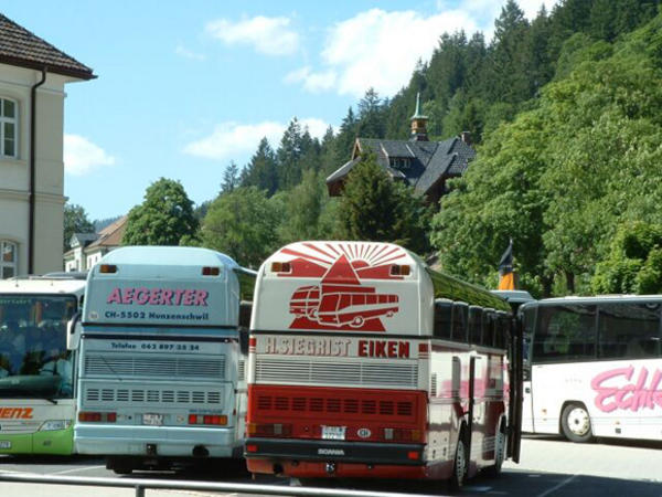 Bereit zur Abfahrt.
