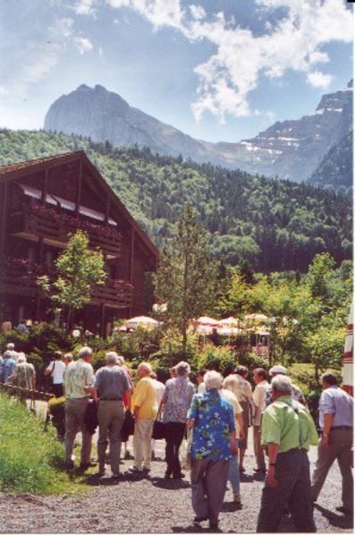 Im Hotel-Restaurant Rhodannenberg erwartete die Gäste aus dem Fricktal ein feines Mittagessen.
