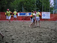 Sieg am Beachhandballturnier vom 11. August 2006.