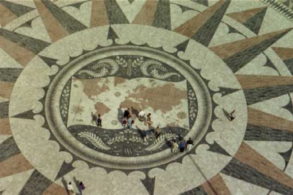 Ein Mosaik mit 50 Meter Durchmesser.