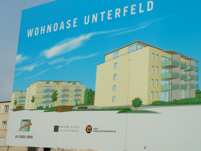 So wird sie aussehen - die "Wohnoase Unterfeld". Weitere Infos unter: Homepage Wohnoase Unterfeld.