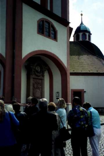 Das Grab des Trompeters von Säckingen.
