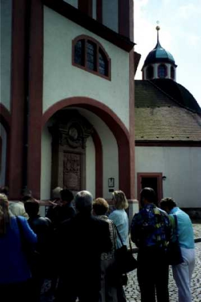 Das Grab des Trompeters von Säckingen.
