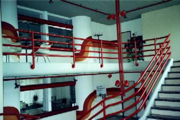 Die Schalterbereiche im Gemeindehaus.
