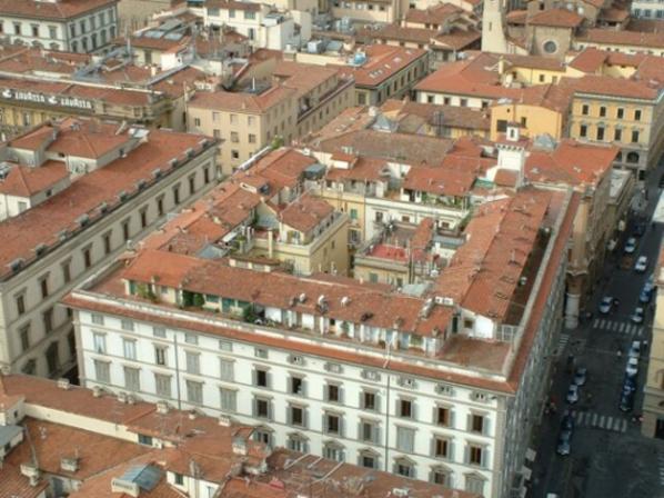 Über den Dächern von Florenz.
