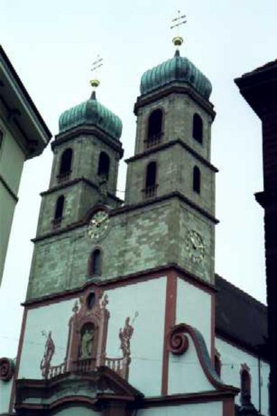 Das prächtige Münster von Bad Säckingen.
