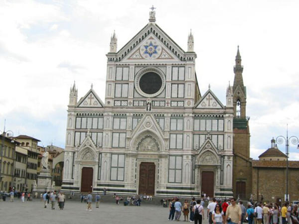 Fassade von S. Maria Novella.
