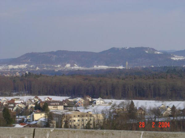 Der Hardwald in Richtung Kaisten.