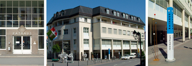 Das Rathaus in Bad Ragaz