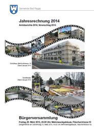 Jahresrechnung 2014