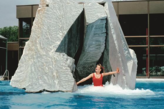 Baden in der Tamina Therme