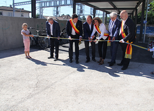 Inauguration Halte Chambésy