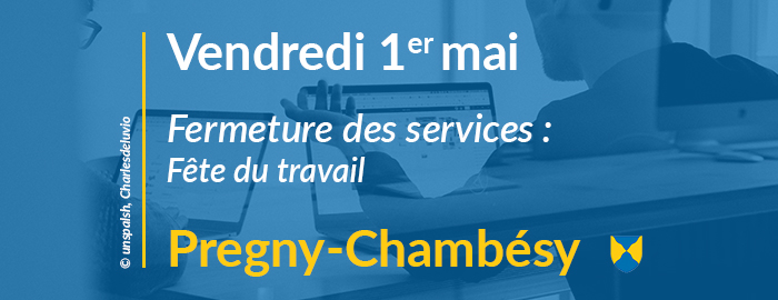 Les services communaux seront fermés le vendredi 1er mai à l'occasion de la fête du travail