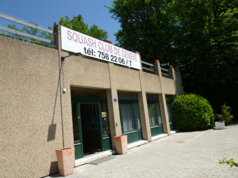 entrée du squash club