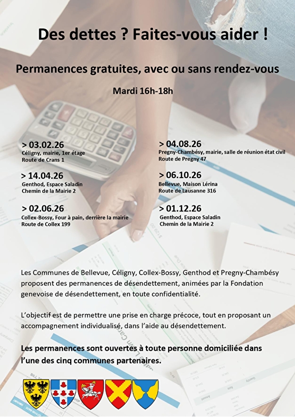 Des dettes ? Faites-vous aider !