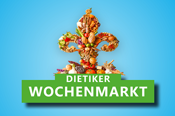 Wochenmarkt im Sommer